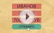 Онлайн заявка на кредит в банке